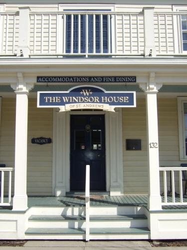This photograph illustrates the entrance of the home, 2007; Town of St. Andrews