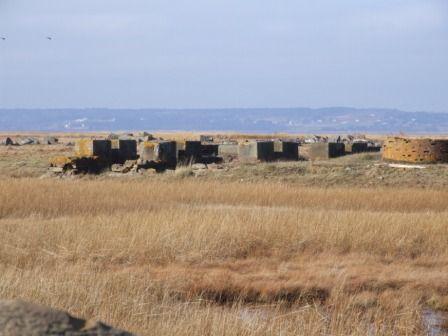 Remains of Fort Lawrence Terminus, Fort Lawrence, Nova Scotia, 2006.
; Heritage Division, NS Dept. of Tourism, Culture and Heritage, 2006.