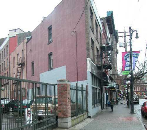 Exterior view of 58 Powell Street; City of Vancouver, 2004