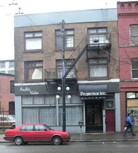 Exterior view of 58 Powell Street; City of Vancouver, 2004