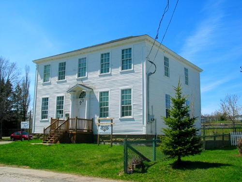Old Northumberland County Court House - Southwest view; Province of New Brunswick