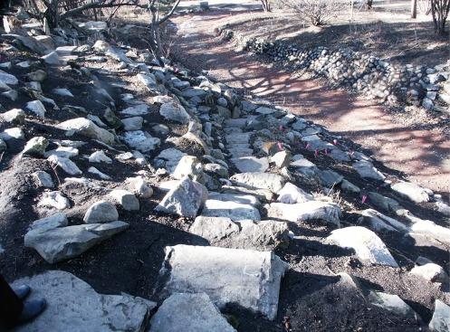 The rockeries at the Reader Rock Garden, Calgary (March 2005); Alberta Culture and Community Spirit, Historic Resources Management Branch, 2005