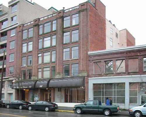 Exterior view of Mission House, 2004; City of Vancouver, 2004