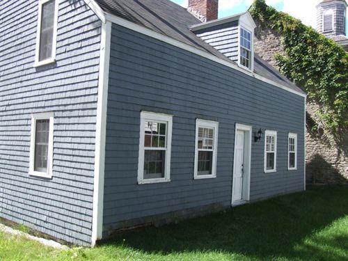 Rear and south elevation, Kennedy House, Sydney, Nova Scotia, 2007.
; Heritage Division, NS Dept. of Tourism, Culture and Heritage, 2007.