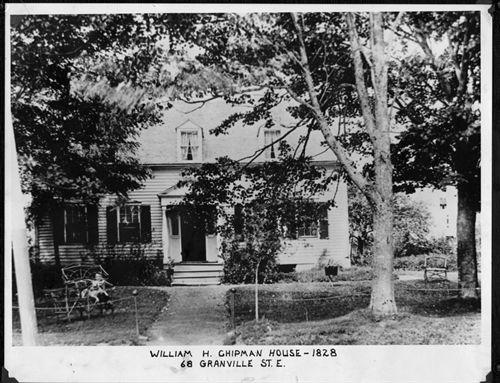 Front elevation, 371 Granville Street East, Bridgetown, NS, circa 1890.; Courtesy of the Bridgetown and Area Historical Society.