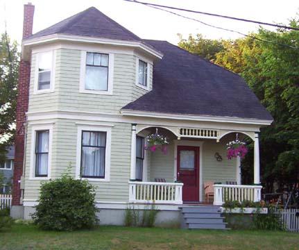 Thomas Phelan House, front elevation, 2005.; City of Miramichi