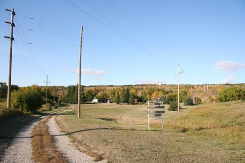 Contextual view, from the southwest, of Riverside Park, Minto area, 2006; Historic Resources Branch, Manitoba Culture, Heritage, Tourism and Sport, 2006