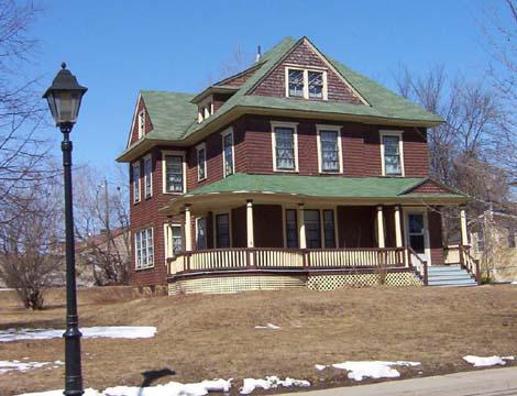 Charles Morrissy Residence, Pleasant Street, looking west, 2007.; City of Miramichi