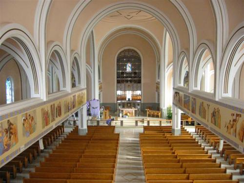 Sainte-Anne-de-Madawaska Church - general view of the interior; Sainte-Anne-de-Madawaska