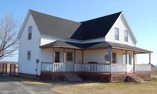 Freeman Kimball House - view from the west; Village of Cap-Pelé