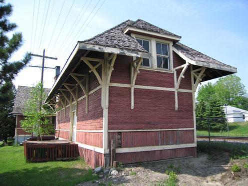 Gare de Rivière-Bleue; Ministère de la Culture, des Communications et de la Condition féminine, Jean-François Rodrigue, 2007