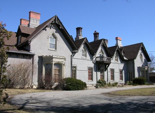 South elevation of Auchmar's Manor House; OHT, 2006