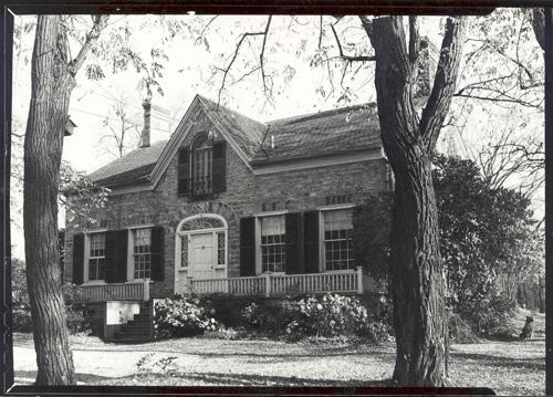 View of the front of house; OHT