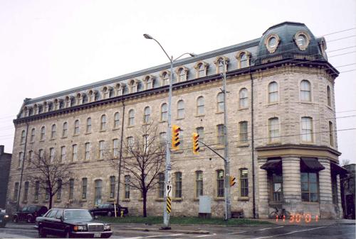 View of the north elevation showing 16 dormer windows along the mansard roof – November 2001; OHT, 2001