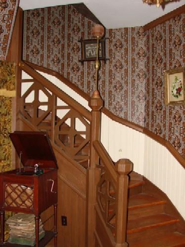 View of the main staircase; OHT, 2006