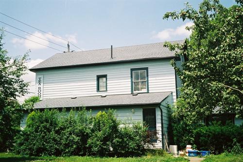 View of the south elevation showing the contemporary one storey addition – July 2004; OHT, 2004