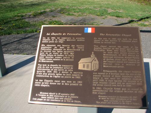 Commemorative Plaque; City of Dieppe