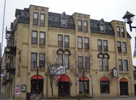The façade of the Huether Hotel, demonstrating the Victorian influence, 2007.; Lindsay Benjamin, 2007