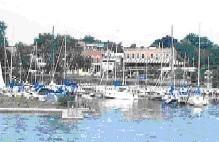 View of the main harbour; City of St. Catharines
