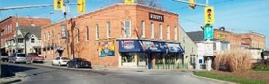 Main intersection in Port Dalhousie; City of St. Catharines