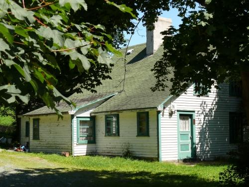 The rear facade of Thimble Cottage, also the main entrance.  Photo taken August 7, 2007.; Deborah O'Rielly/ HFNL 2007