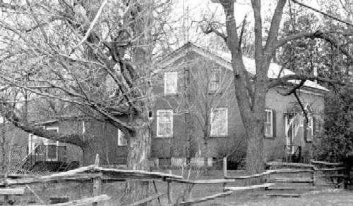 View of house and grounds; Town of Markham, date unknown.
