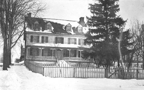 An exterior photograph of the Duff-Baby House, circa 1900.; City of Windsor, Planning Department, nd