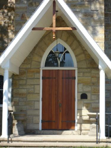 Entrance detail; Rideau Heritage Initiative