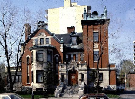 Queen Anne Revival mansion built 1909 for Ottawa's wealthiest lumber baron; City of Ottawa 2005