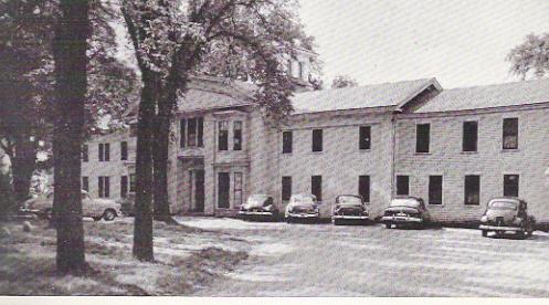 Chipman Memorial Hospital, formerly located on the park grounds; Town of St. Stephen