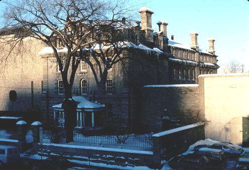 75-77 Nicholas Street. Built 1860-1862.  In 1970s, old jail converted into hostel.; City of Ottawa 2005