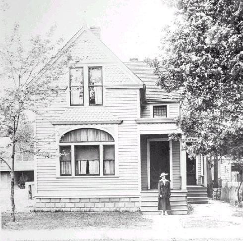 The Arthur and Marie Langlois House appears today as it did in this circa 1910 photo.; City of Windsor files