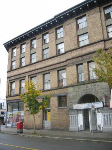 Exterior view of the Orange Hall; City of Vancouver 2004