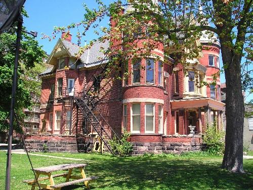 Buchan House, viewed from the southwest.; D. Menard, 2005