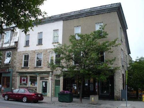 view of street front facade; Rideau Heritage Initiative 2006