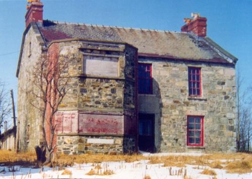 View of main facade, Ridley Hall, circa 1992. Photo taken before the fire.; HFNL 2007