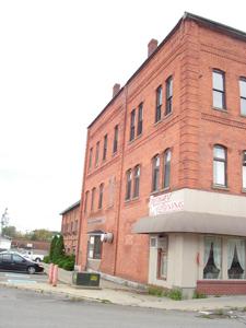 Image taken from the northeast showing the east elevation.; Carleton County Historical Society