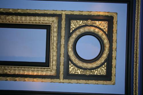 Ceiling detail of the Bank of British North America, Winnipeg, 2007; Historic Resources Branch, Manitoba Culture, Heritage and Tourism, 2007