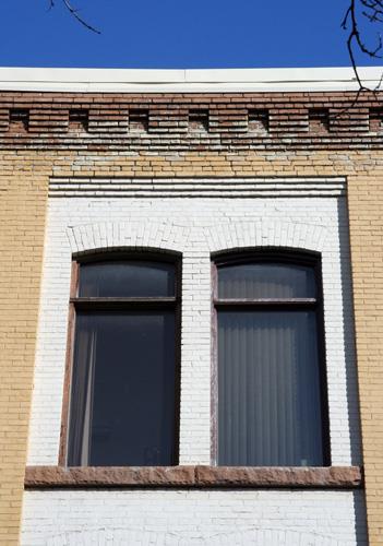 Detail view of Trend Interiors, Winnipeg, 2007; Historic Resources Branch, Manitoba Culture, Heritage and Tourism, 2007