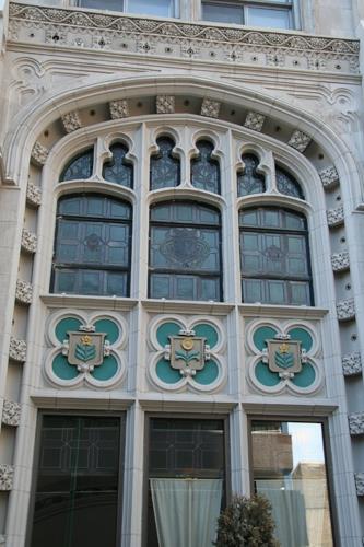 Detail view of the Marlborough Hotel, Winnipeg, 2007; Historic Resources Branch, Manitoba Culture, Heritage and Tourism, 2007