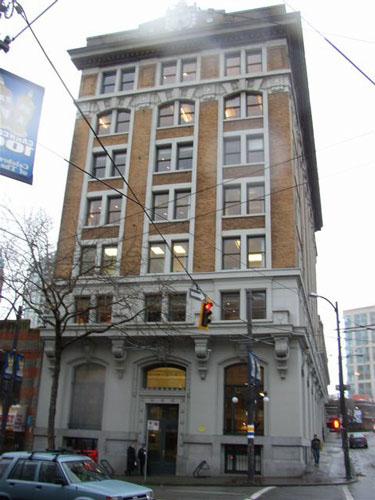 Province Building; City of Vancouver, 2004