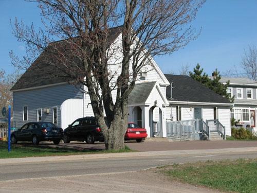 View of the front façade; City of Dieppe