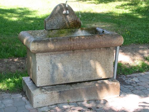 Granite fountain; Town of Sussex