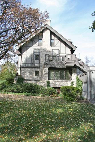East elevation of the Fortune Residence, Winnipeg, 2007; Historic Resources Branch, Manitoba Culture, Heritage, Tourism and Sport, 2007