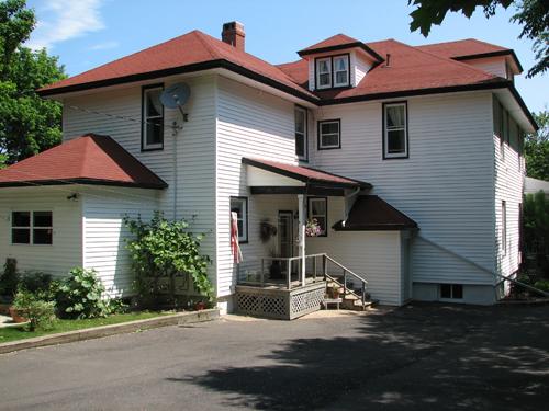 View of the rear of the building; Town of Sussex