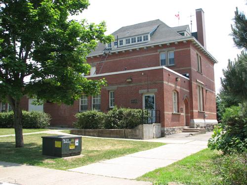 Rear of building; Town of Sussex