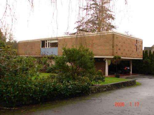 Exterior view of the Gardner Residence; City of Vancouver, 2006