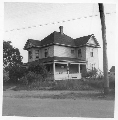 Historic image prior to 1950; Mrs. Robert Elsliger Arsenault