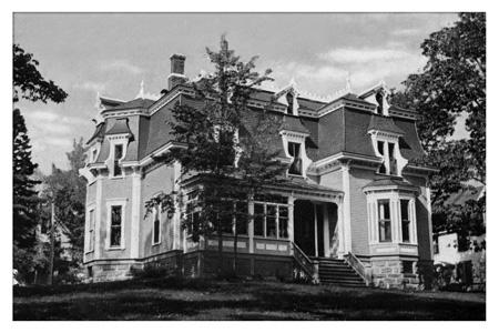 Old Presbyterian Manse (Beaverbrook House), historic photo.; City of Miramichi