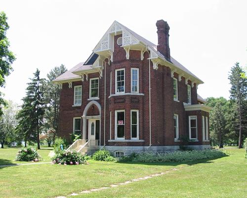 Allison House, contextual view from the northeast; OHT, 2005